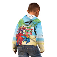 Hawaii Christmas Kid Hoodie Have A Very Beachy Christmas LT05 - Polynesian Pride