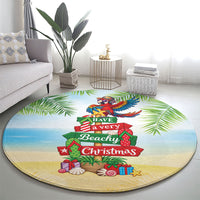 Hawaii Christmas Round Carpet Have A Very Beachy Christmas