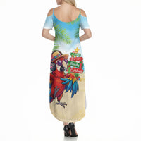 Hawaii Christmas Summer Maxi Dress Have A Very Beachy Christmas LT05 - Polynesian Pride