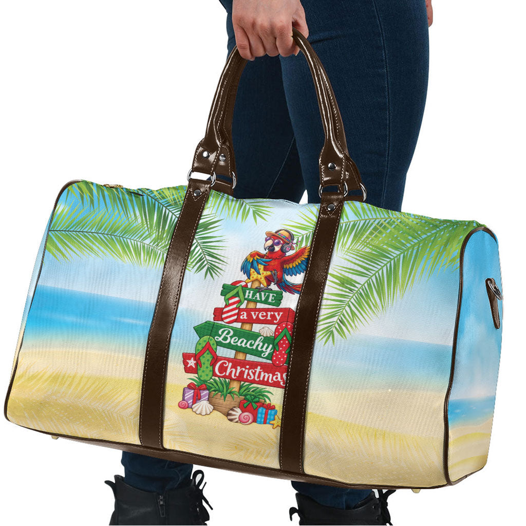 Hawaii Christmas Travel Bag Have A Very Beachy Christmas LT05 - Polynesian Pride