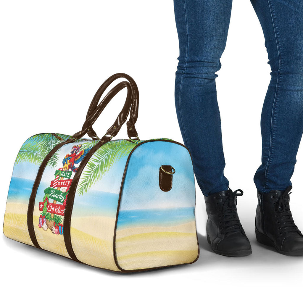 Hawaii Christmas Travel Bag Have A Very Beachy Christmas LT05 - Polynesian Pride