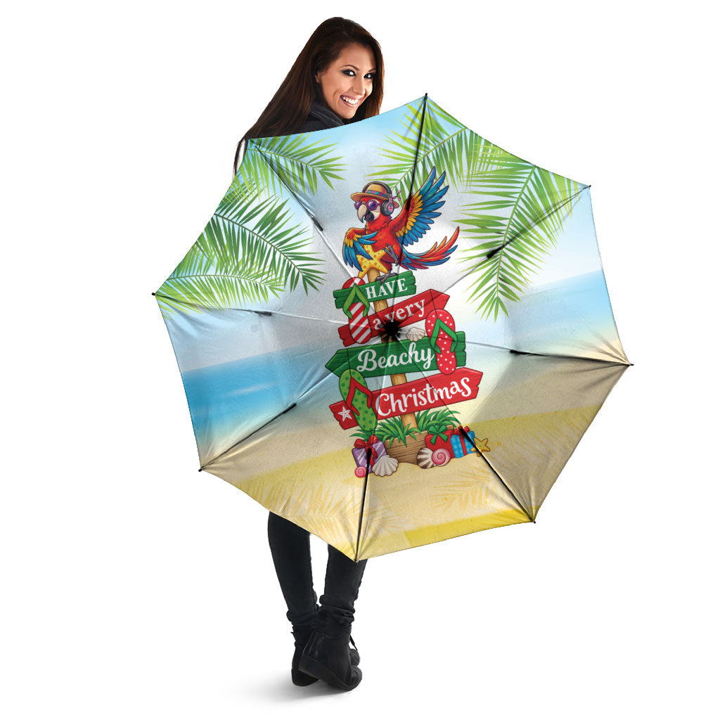 Hawaii Christmas Umbrella Have A Very Beachy Christmas