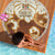 Fiji Spring Break Beach Blanket Fijian Tapa Pattern Brown LT05 - Wonder Print Shop