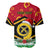 Personalized Vanuatu Christmas Baseball Jersey Santa God Yumi LT05 - Polynesian Pride