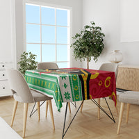 Vanuatu Christmas Tablecloth Santa God Yumi LT05 - Polynesian Pride