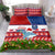 Samoa Christmas Bedding Set Santas Whale Manuia Le Kerisimasi LT05 - Polynesian Pride