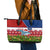 Samoa Christmas Leather Tote Bag Santas Whale Manuia Le Kerisimasi LT05 - Polynesian Pride