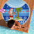 Fiji Christmas Beach Blanket Santa Claus Surf Marau Na Kerisimasi LT05 - Wonder Print Shop
