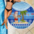 Fiji Christmas Beach Blanket Santa Claus Surf Marau Na Kerisimasi LT05 - Wonder Print Shop