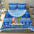 Fiji Christmas Bedding Set Santa Claus Surf Marau Na Kerisimasi LT05 - Polynesian Pride