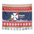 Wallis and Futuna Christmas Tapestry Poinsettia Joyeux Noel LT05