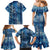 Hawaii Makahiki Turtle Family Matching Mermaid Dress and Hawaiian Shirt Galaxy Tapa Pattern - Polynesian Pride