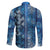 Hawaii Makahiki Turtle Family Matching Off Shoulder Maxi Dress and Hawaiian Shirt Galaxy Tapa Pattern - Polynesian Pride