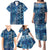Hawaii Makahiki Turtle Family Matching Puletasi and Hawaiian Shirt Galaxy Tapa Pattern - Polynesian Pride