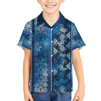 Hawaii Makahiki Turtle Hawaiian Shirt Galaxy Tapa Pattern - Polynesian Pride
