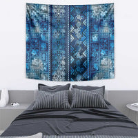 Hawaii Makahiki Turtle Tapestry Galaxy Tapa Pattern - Polynesian Pride