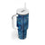 Hawaii Makahiki Turtle Tumbler With Handle Galaxy Tapa Pattern - Polynesian Pride