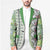 Hawaii Makahiki Turtle Blazer Green Tapa Pattern - Polynesian Pride