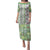 Hawaii Makahiki Turtle Family Matching Puletasi and Hawaiian Shirt Green Tapa Pattern - Polynesian Pride