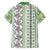 Hawaii Makahiki Turtle Hawaiian Shirt Green Tapa Pattern - Polynesian Pride