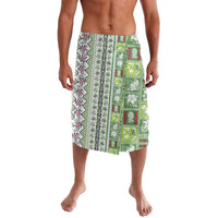 Hawaii Makahiki Turtle Lavalava Green Tapa Pattern - Polynesian Pride