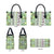 Hawaii Makahiki Turtle Leather Bag Green Tapa Pattern - Polynesian Pride
