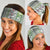 Hawaii Makahiki Turtle Neck Gaiter Green Tapa Pattern - Polynesian Pride