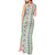 Hawaii Makahiki Turtle Tank Maxi Dress Green Tapa Pattern - Polynesian Pride