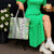 Hawaii Makahiki Turtle Tote Bag Green Tapa Pattern - Polynesian Pride