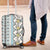 Hawaii Makahiki Turtle Luggage Cover Blue Tapa Pattern - Polynesian Pride