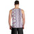Hawaii Makahiki Turtle Men Tank Top Violet Tapa Pattern - Polynesian Pride