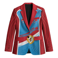 Personalised Malaita Province Day Blazer Unique Style LT05 Unisex Blue - Polynesian Pride