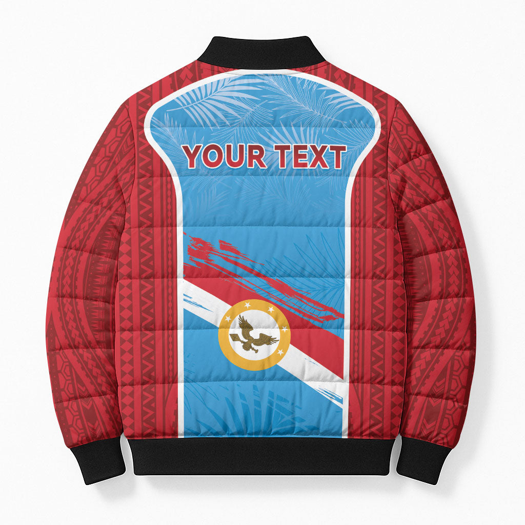 Personalised Malaita Province Day Bomber Puffer Jacket Unique Style LT05 - Polynesian Pride
