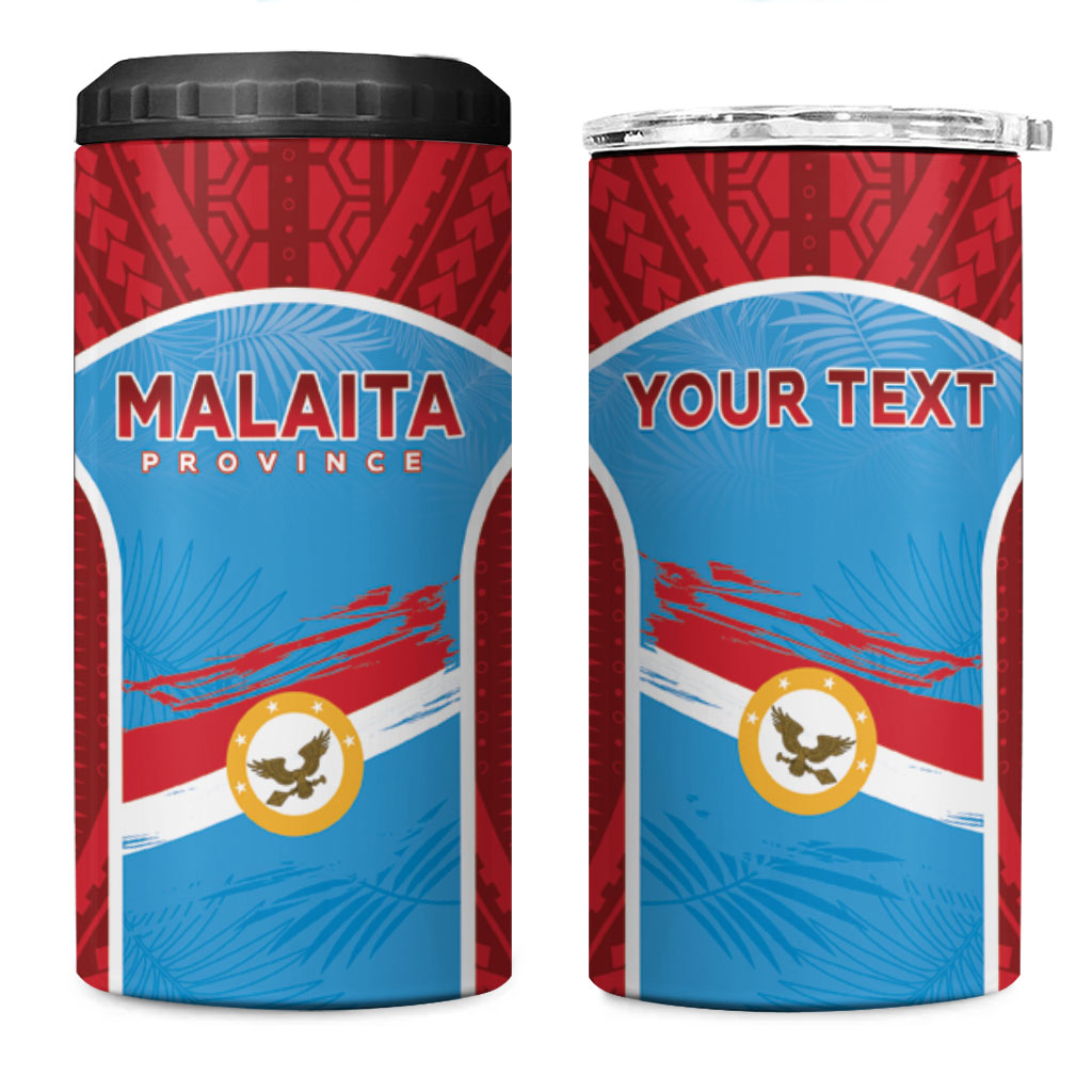 Personalised Malaita Province Day 4 in 1 Can Cooler Tumbler Unique Style LT05 One Size: 16 oz Blue - Polynesian Pride