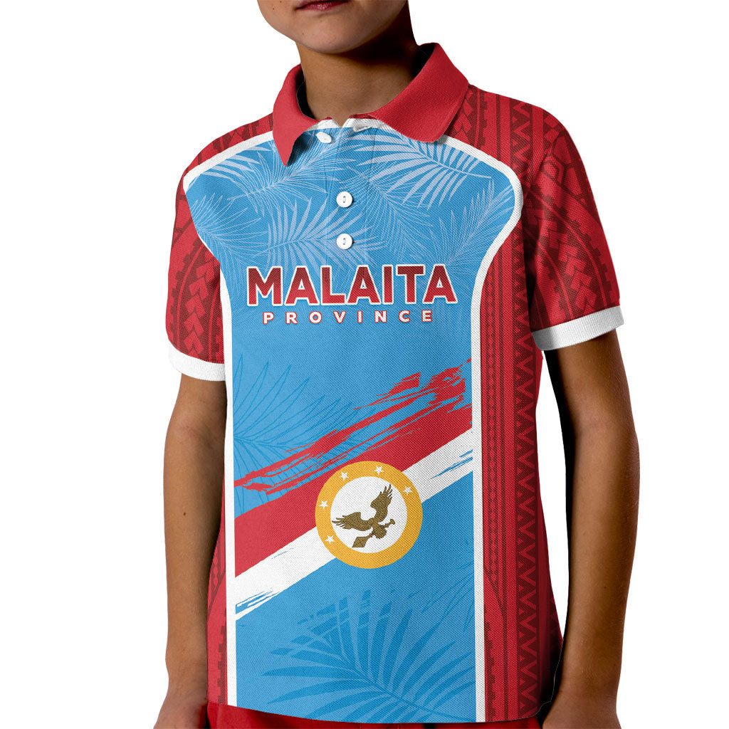 Personalised Malaita Province Day Kid Polo Shirt Unique Style LT05 Kid Blue - Polynesian Pride