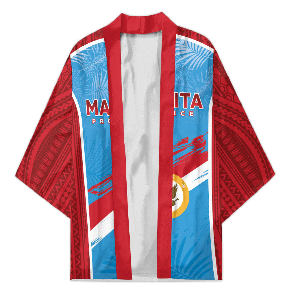 Personalised Malaita Province Day Kimono Unique Style LT05 Unisex Blue - Polynesian Pride