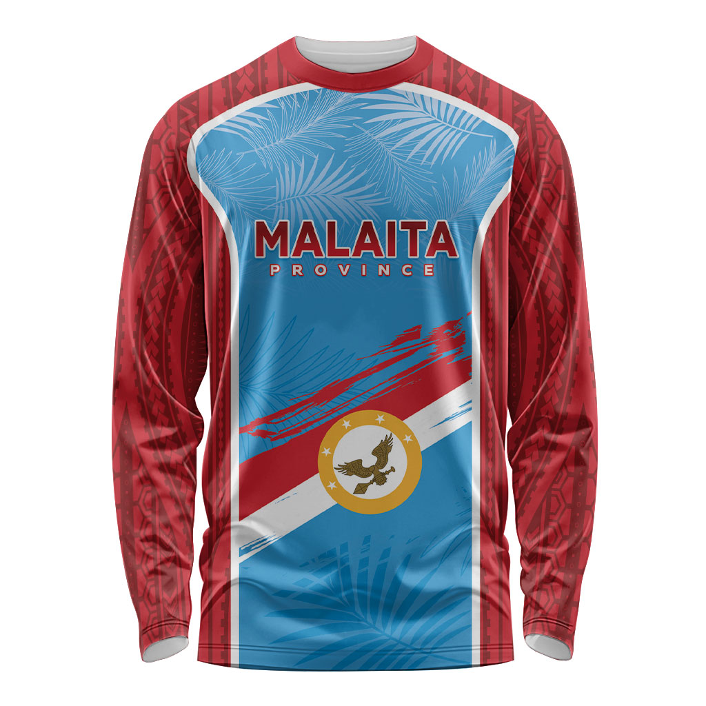 Personalised Malaita Province Day Long Sleeve Shirt Unique Style LT05 Unisex Blue - Polynesian Pride