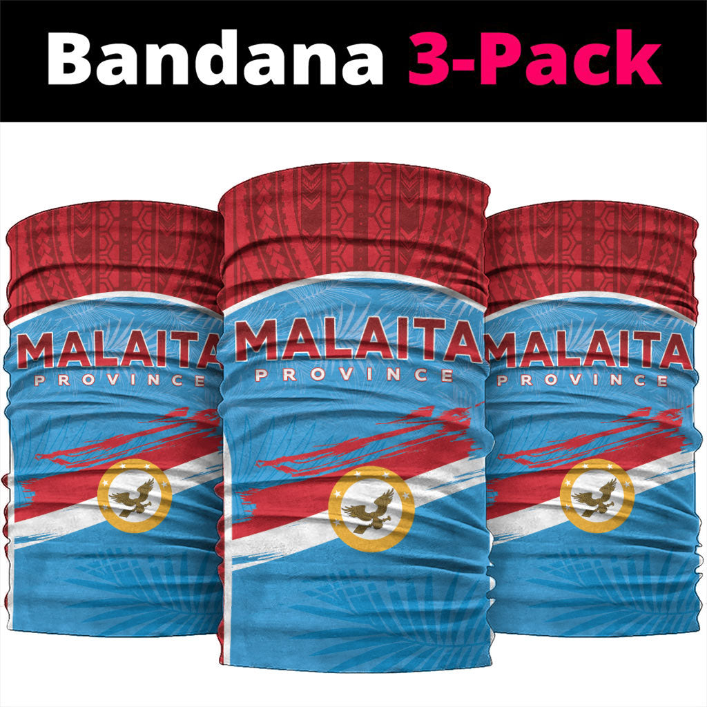 Malaita Province Day Neck Gaiter Unique Style LT05 package One Size: 25*50cm Blue - Polynesian Pride