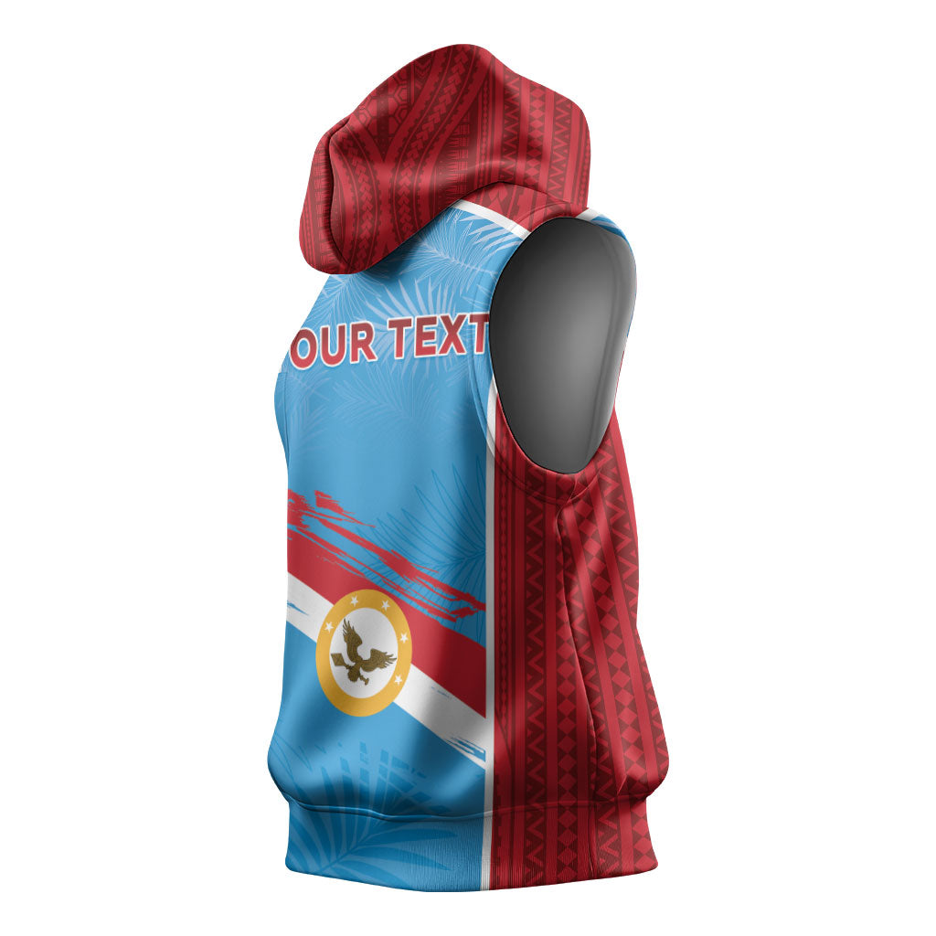 Personalised Malaita Province Day Sleeveless Hoodie Unique Style LT05 - Polynesian Pride