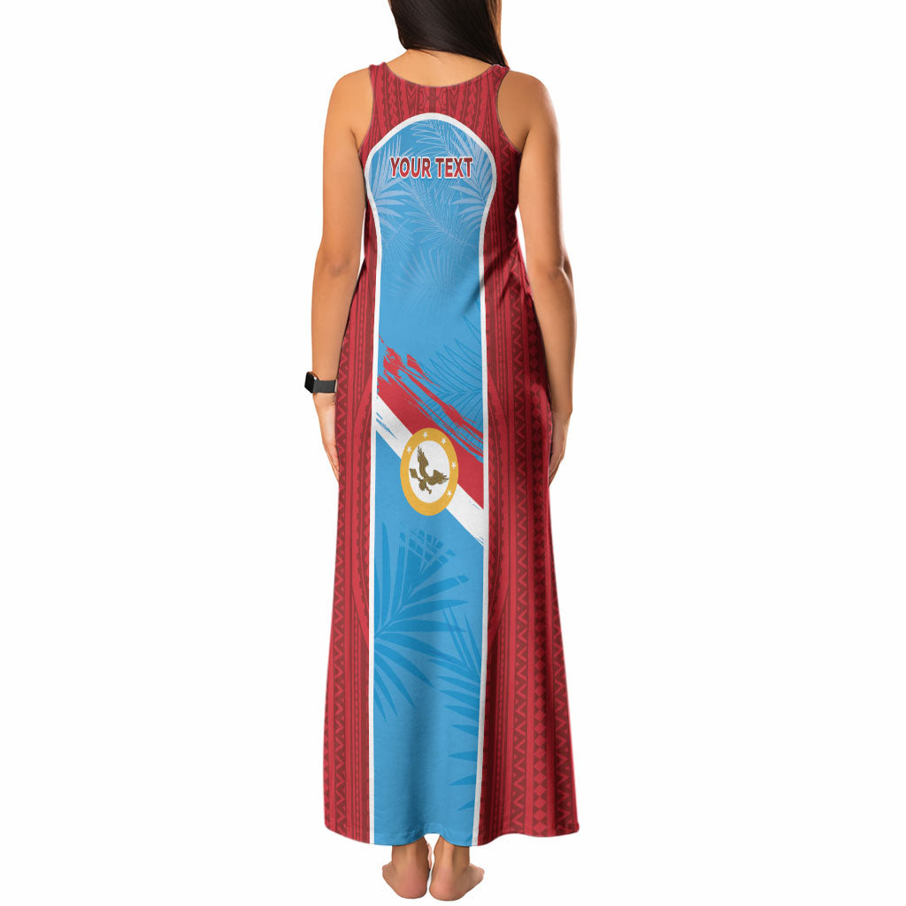 Personalised Malaita Province Day Tank Maxi Dress Unique Style LT05 - Polynesian Pride