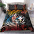 Hawaii And Japan Bedding Set Koi Fish With Kanaka Maoli