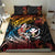 Hawaii And Japan Bedding Set Koi Fish With Kanaka Maoli