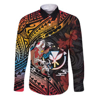 Hawaii And Japan Family Matching Mermaid Dress and Hawaiian Shirt Koi Fish With Kanaka Maoli