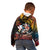 Hawaii And Japan Kid Hoodie Koi Fish With Kanaka Maoli