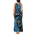 Personalised Kosrae Constitution Day Tank Maxi Dress Ocean Floral Pattern