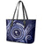 FSM Chuuk Leather Tote Bag Ocean Floral Pattern