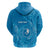 Personalised FSM Yap Hoodie Ocean Floral Pattern