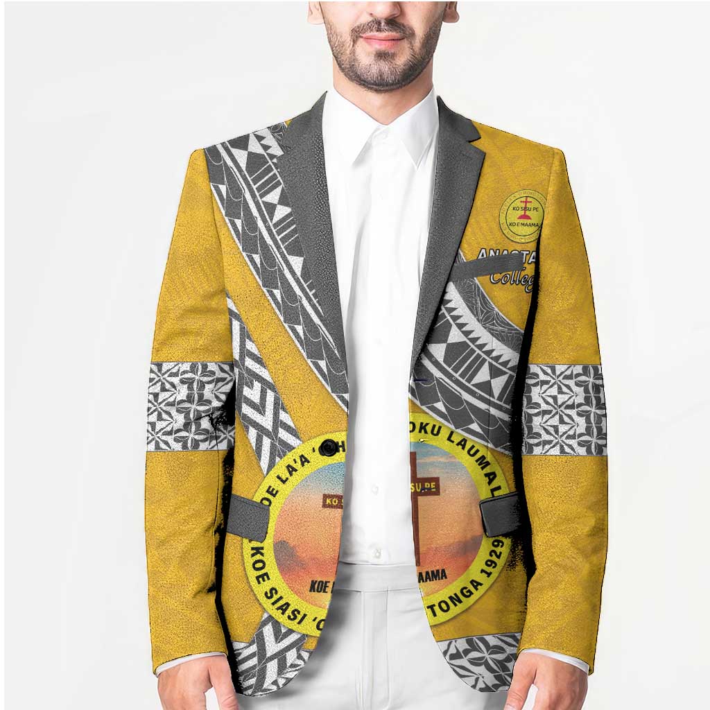 Personalised Anastasis College Blazer Tonga Unique Style - Polynesian Pride