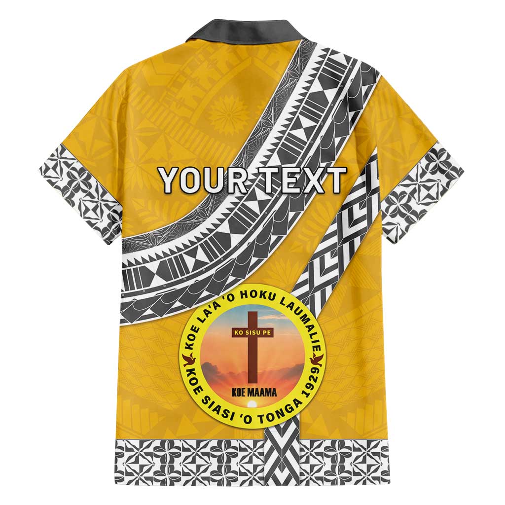 Personalised Anastasis College Family Matching Long Sleeve Bodycon Dress and Hawaiian Shirt Tonga Unique Style LT05 - Polynesian Pride