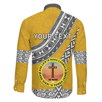Personalised Anastasis College Family Matching Short Sleeve Bodycon Dress and Hawaiian Shirt Tonga Unique Style LT05 - Polynesian Pride